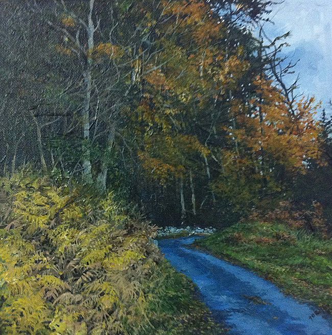 Geraldine O'Reilly Hynes - Autumn Road I