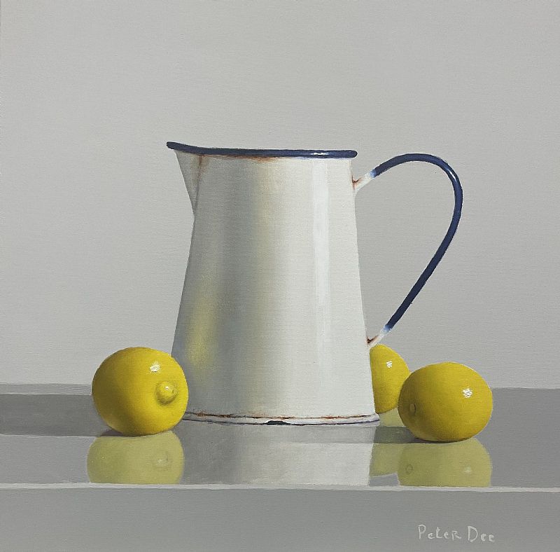 Peter Dee - Vintage Enamelware with Lemons