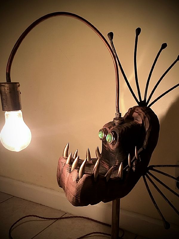 Niki Burns - Anglerfish table lamp
