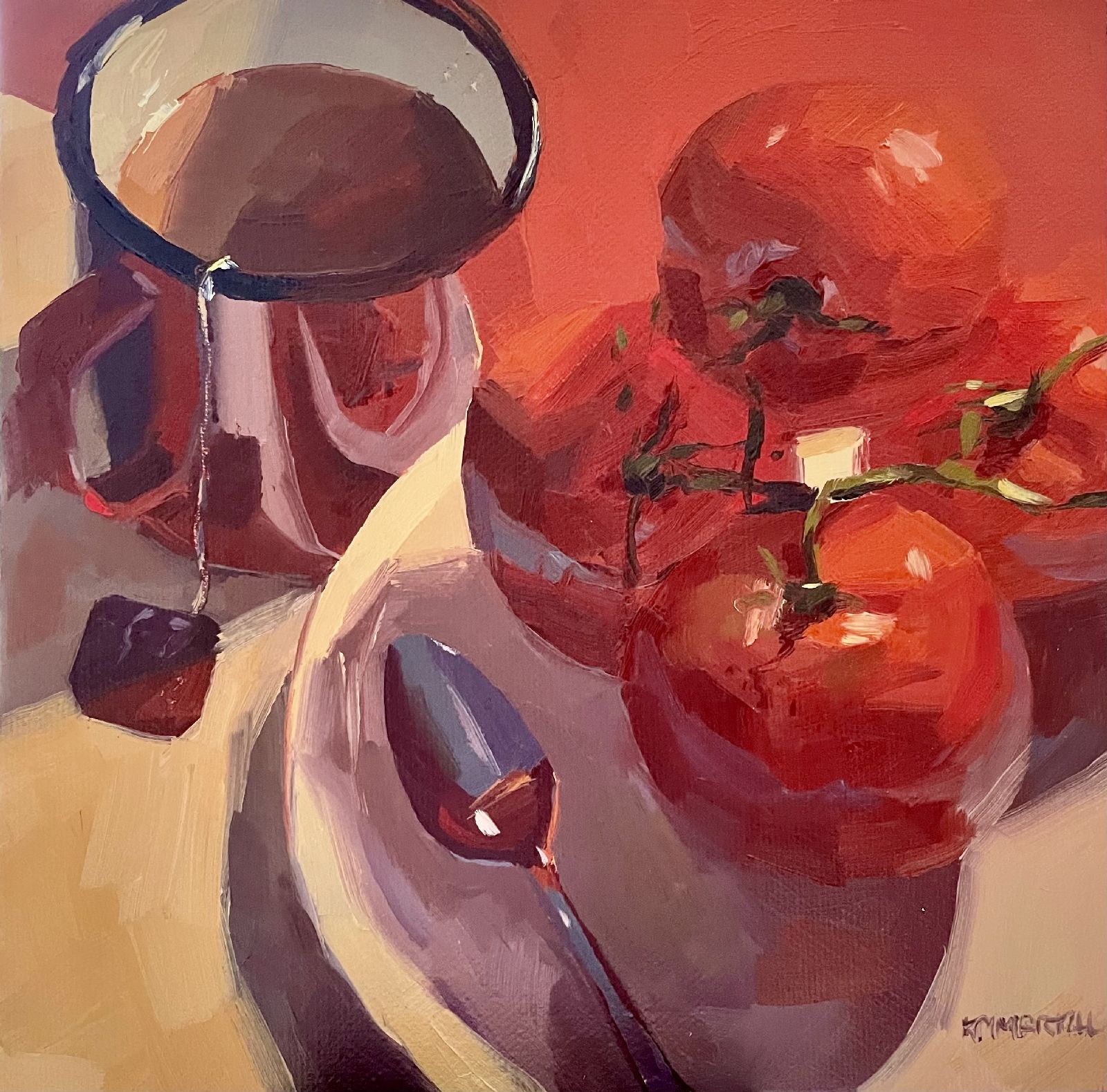Tomatoes & Tea by Kayla Martell