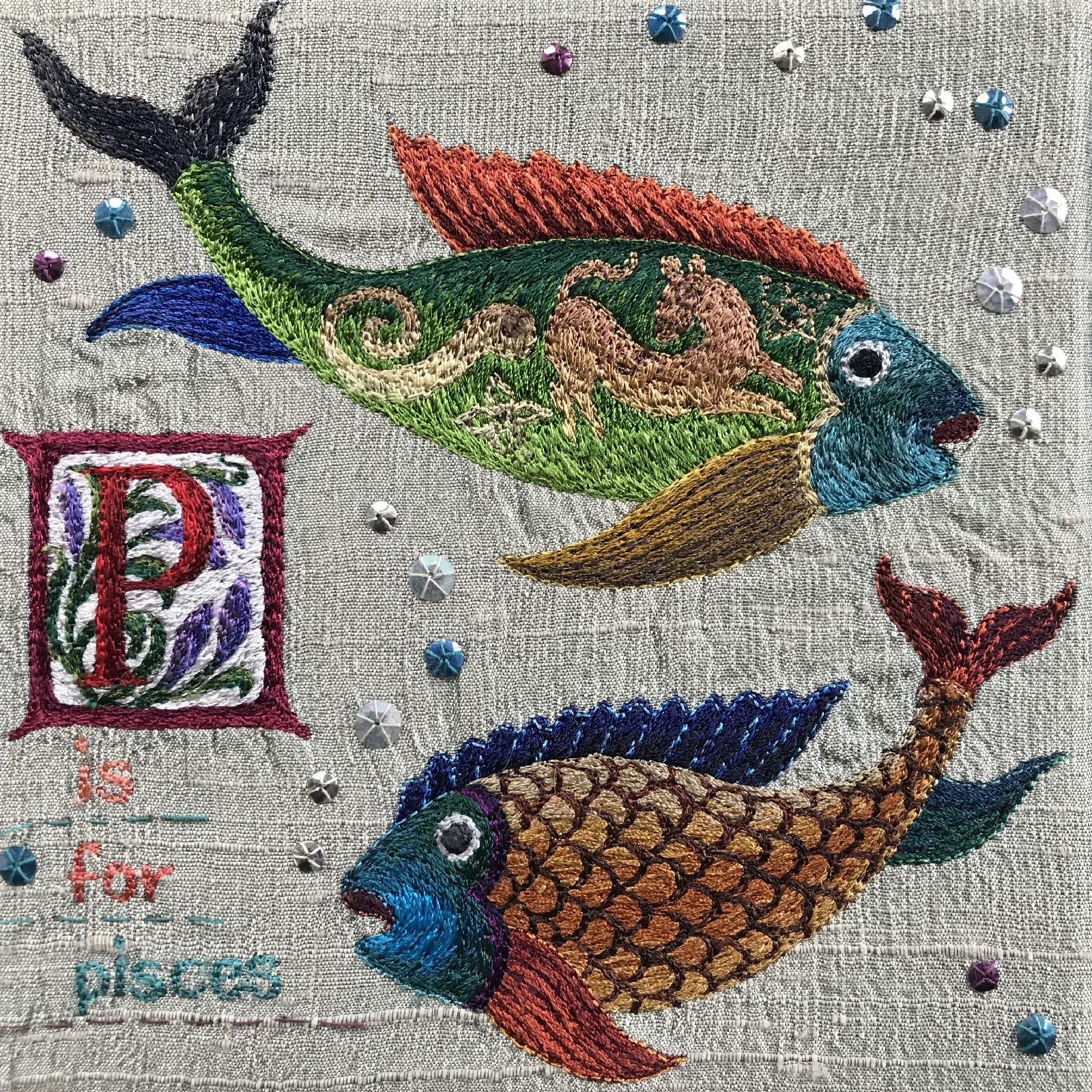 P is for Pisces by Aileen  Johnston