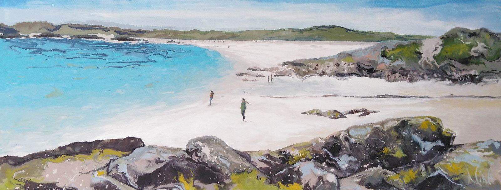 Blue Water on a Sunny Day, Gurteen  by Nina Patterson