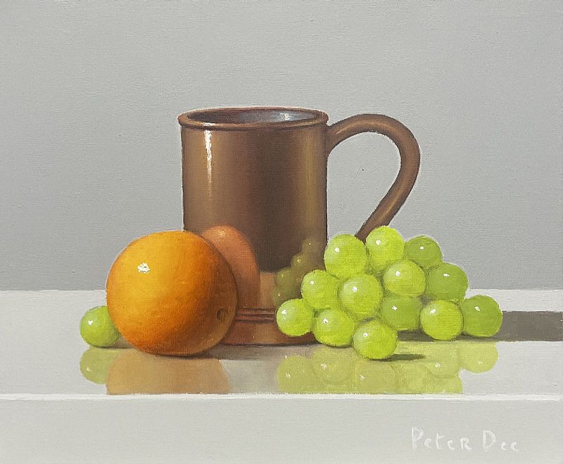 Peter Dee -  Copper Tankard with Fruit