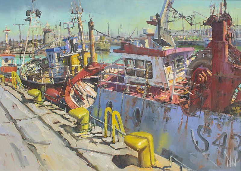 Dave West - Fishing trawlers, Howth