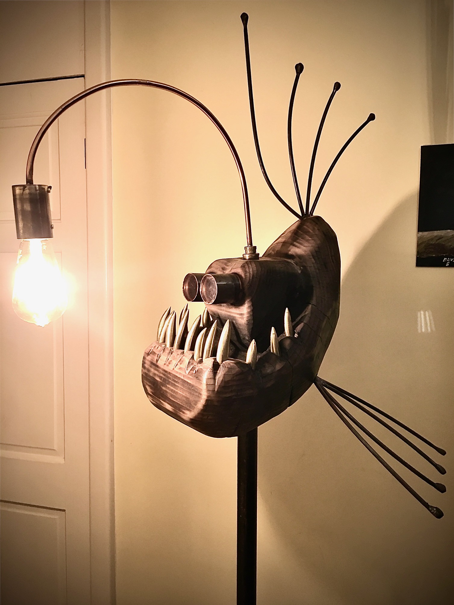 Niki Burns - Anglerfish Standard Lamp