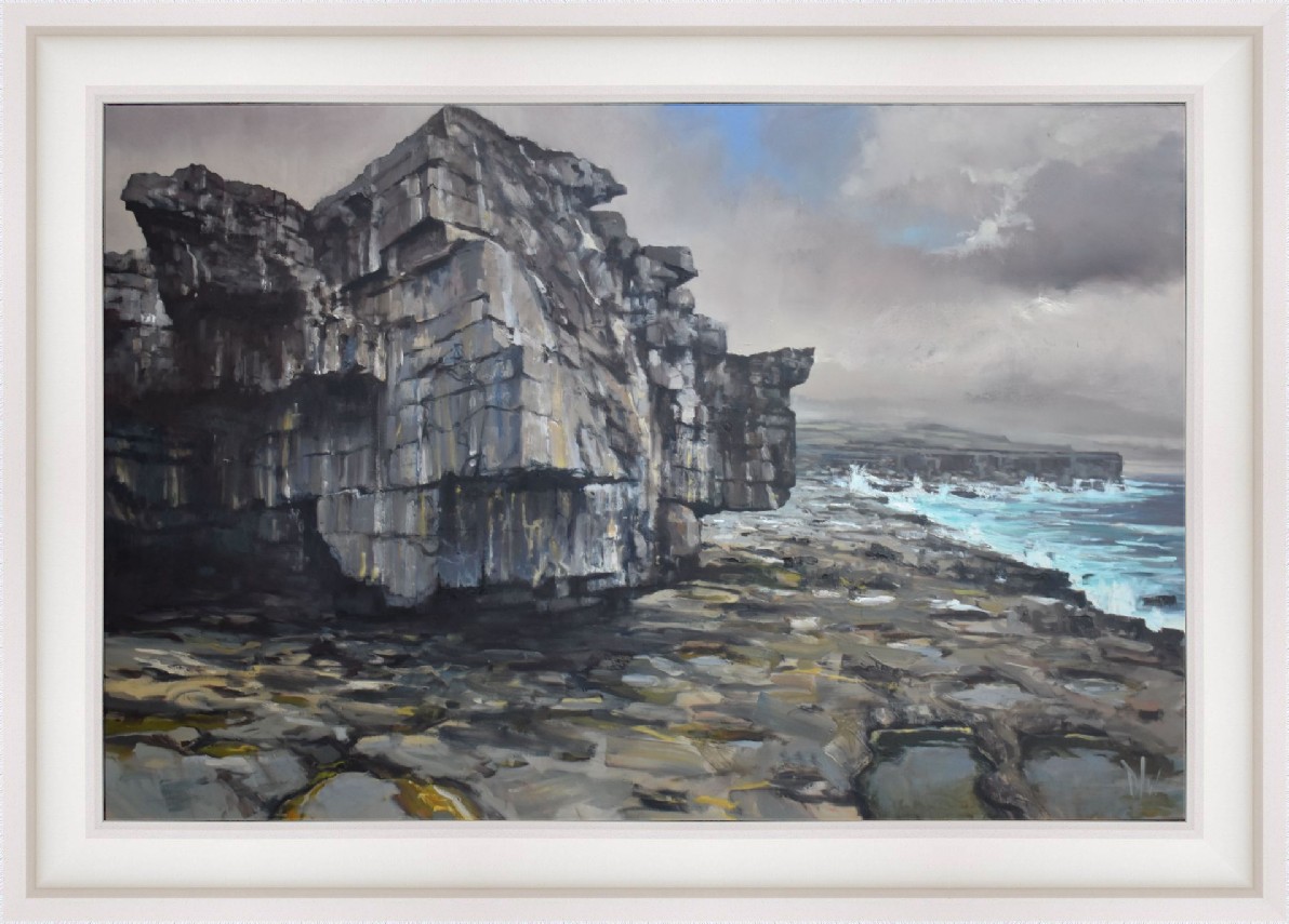 Slab, Plateau, Spray (Inishmore) by Dave West