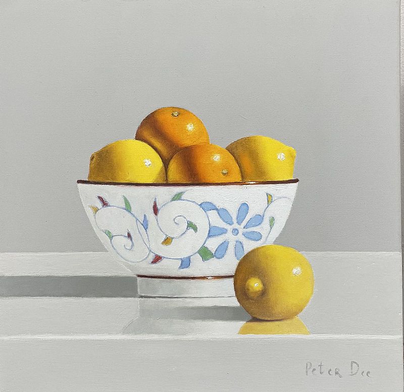 Peter Dee - Bowl of Oranges and Lemons 