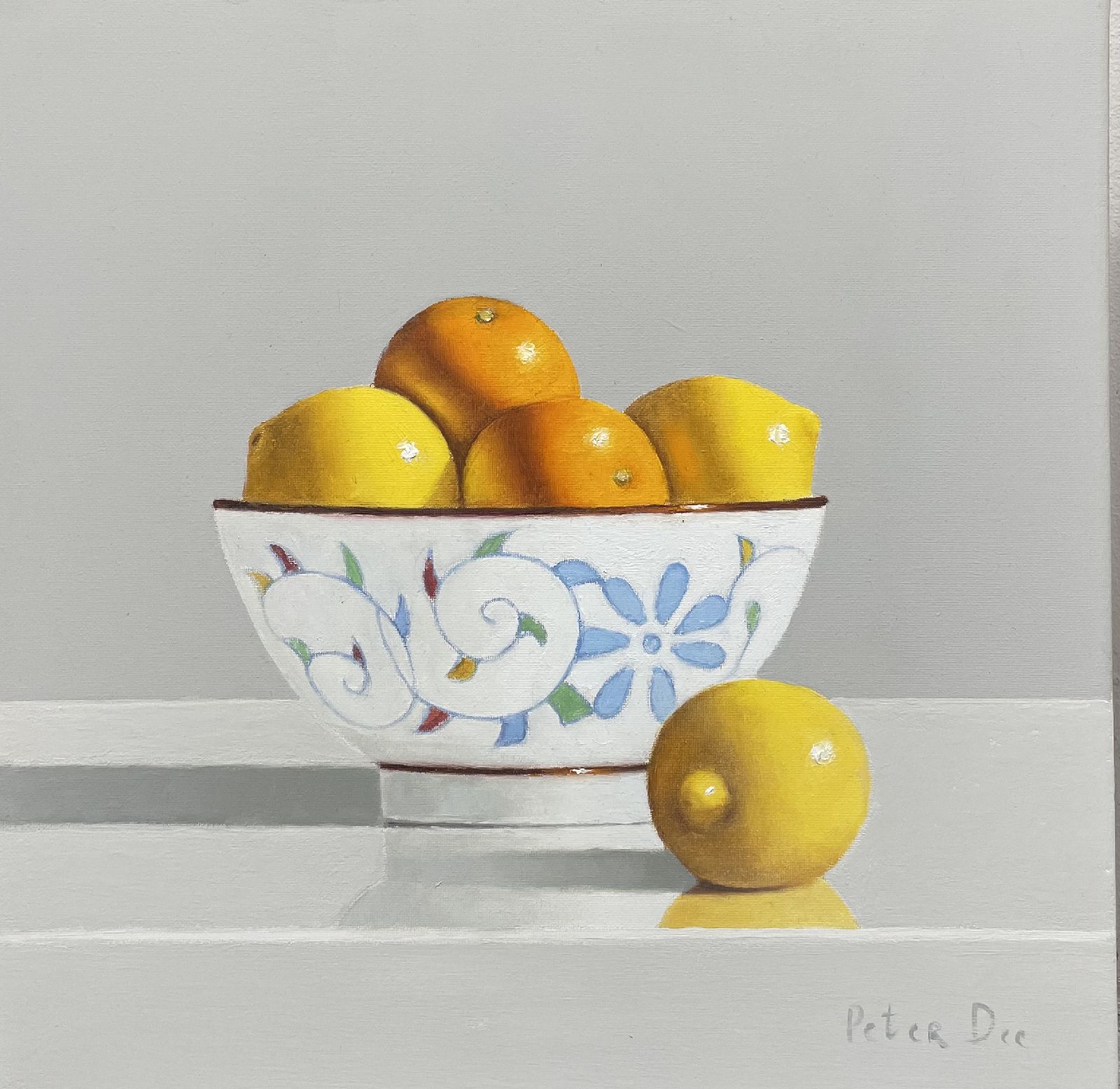 Bowl of Oranges and Lemons  by Peter Dee