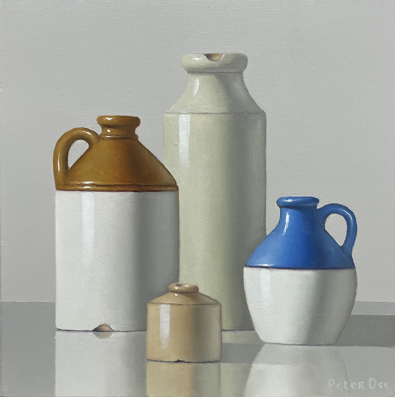 Peter Dee - Stoneware, bottles and jars II