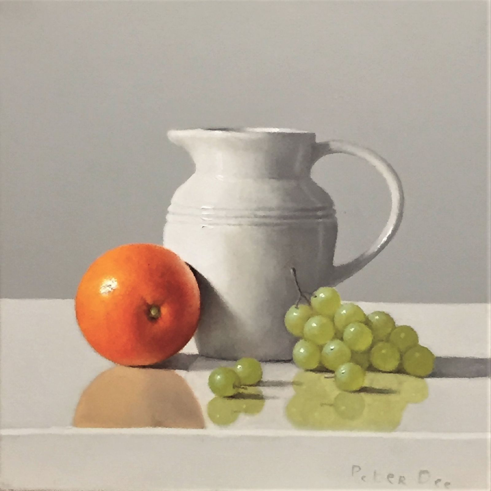 Jug with Fruit by Peter Dee