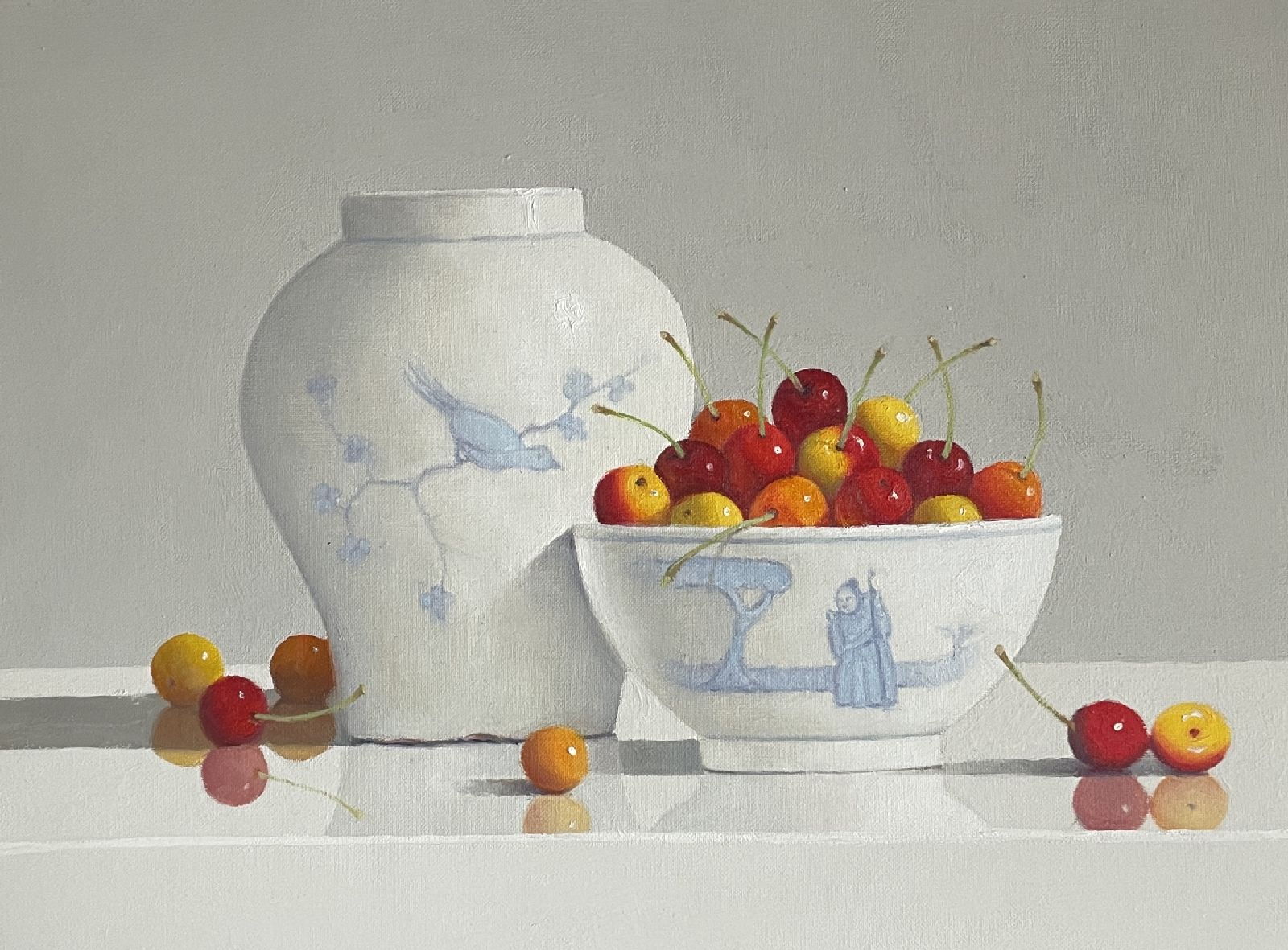 Peter Dee - Still Life with Cherries