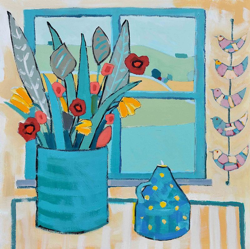   Flowers in the Window