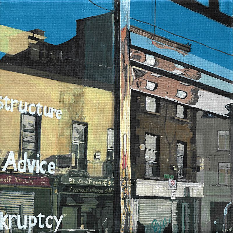 Annette Smyth - Dublin Series of Reflection 8
