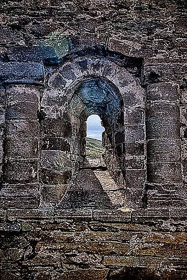 Unknown - Romanesque window, Kerry