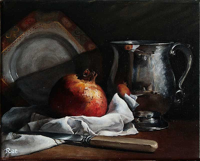 Unknown - Still Life with Pomegranate