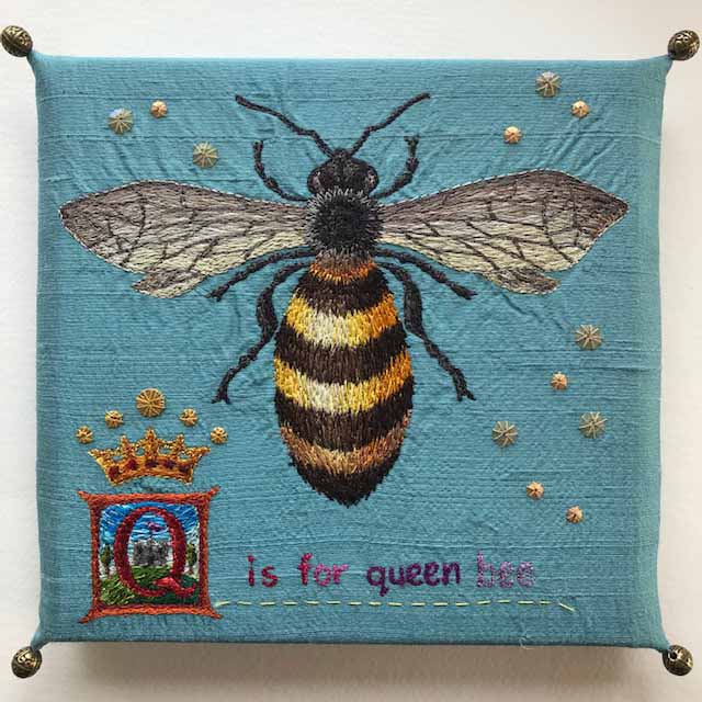 Aileen  Johnston - Q is for Queen Bee
