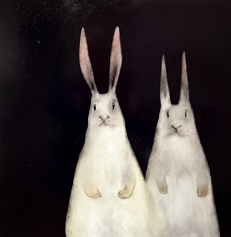 Heidi  Wickham - Two Rabbits II