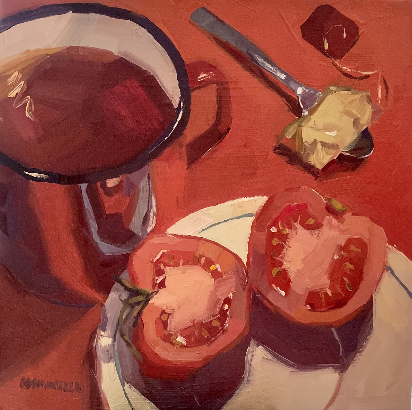 Tomato Tea for Two by Kayla Martell