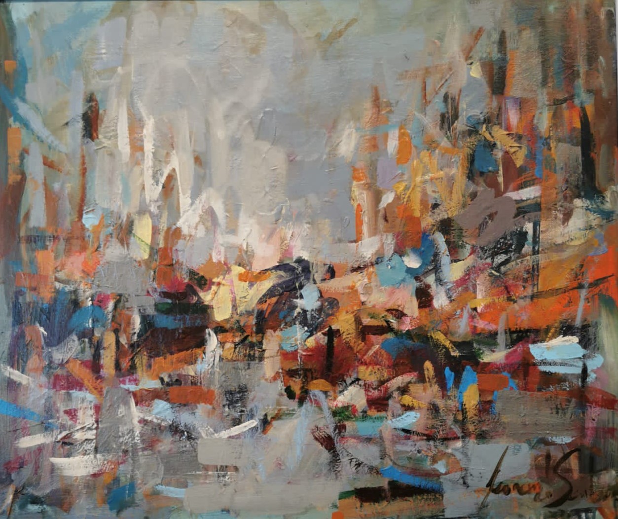 Urban City V by Leonard Sexton