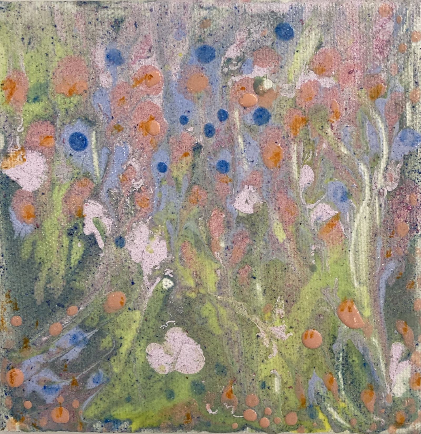 Summer wild flowers medow 1 by Bernadette Heenan