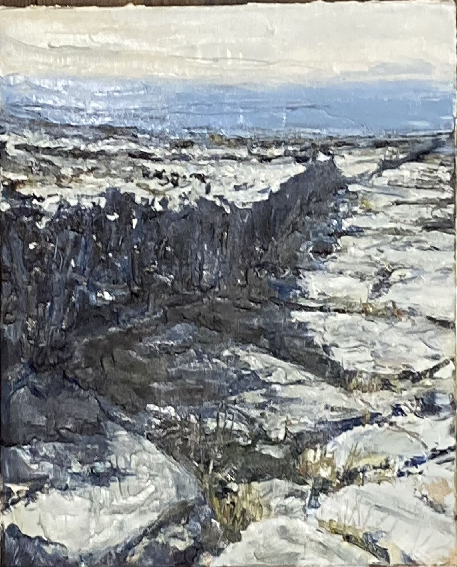 Burren wall by Heidi Morrison