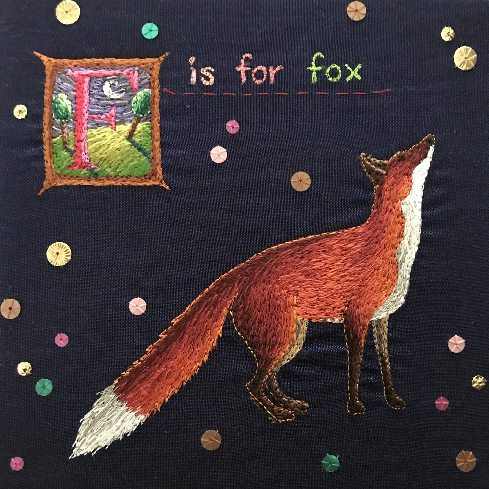 Aileen  Johnston - F is for Fox