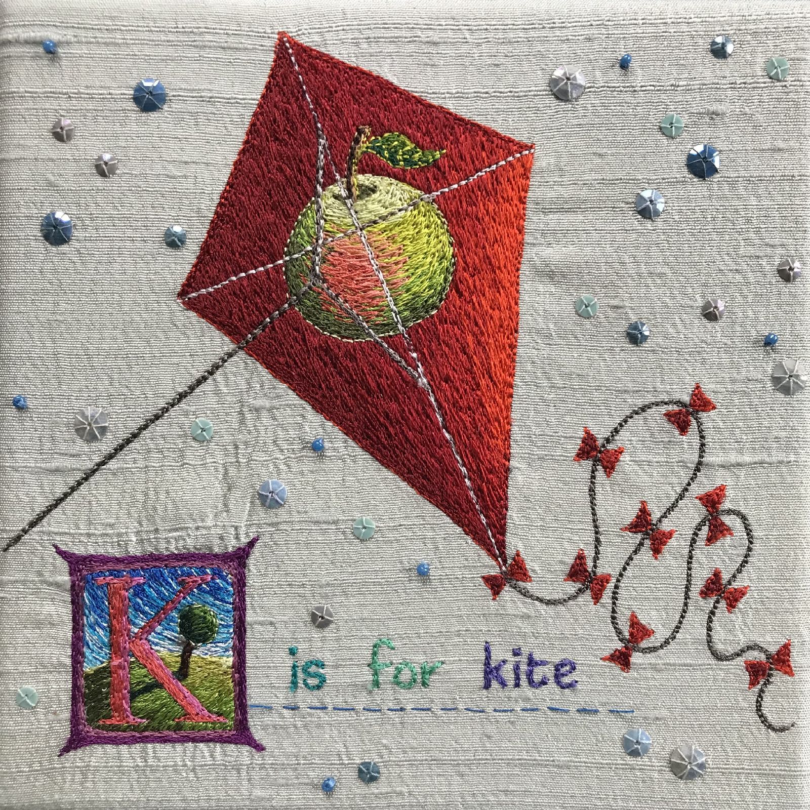 K is for Kite by Aileen  Johnston