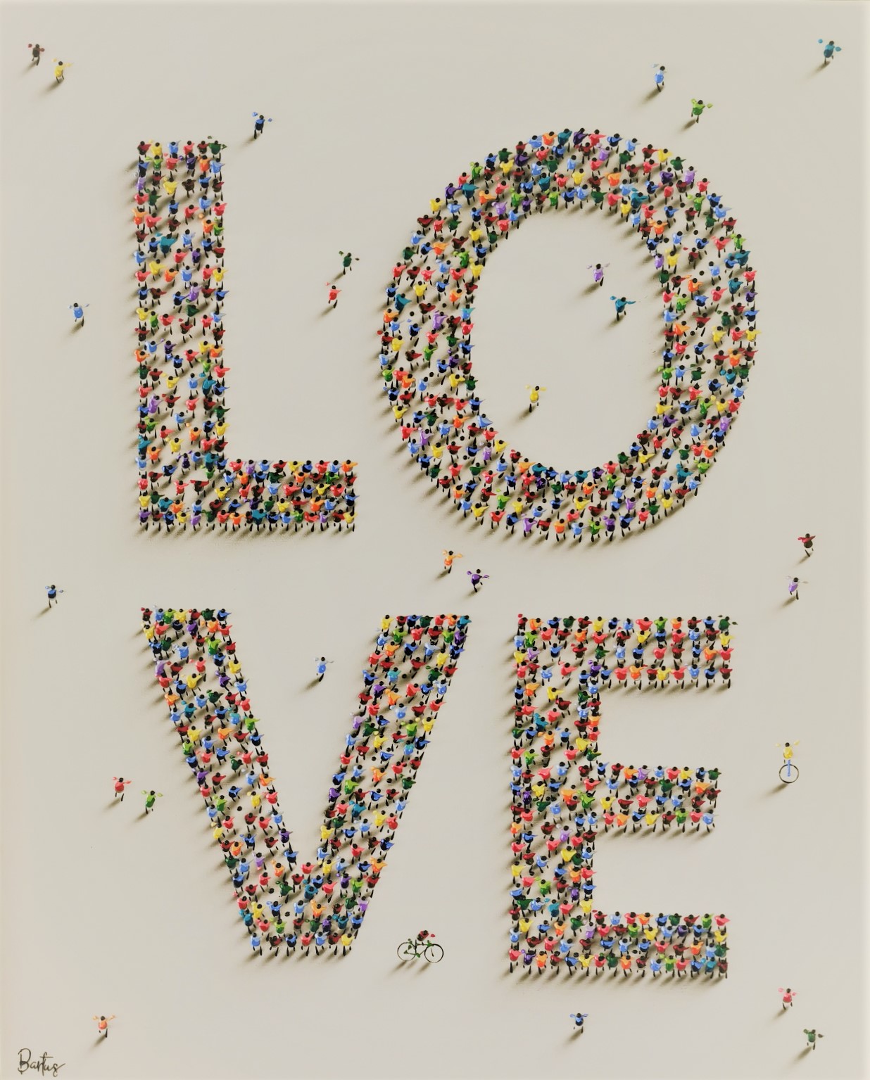 LOVE XI by Francisco Bartus