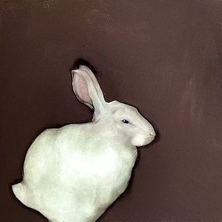 Heidi  Wickham - Bunny on brown