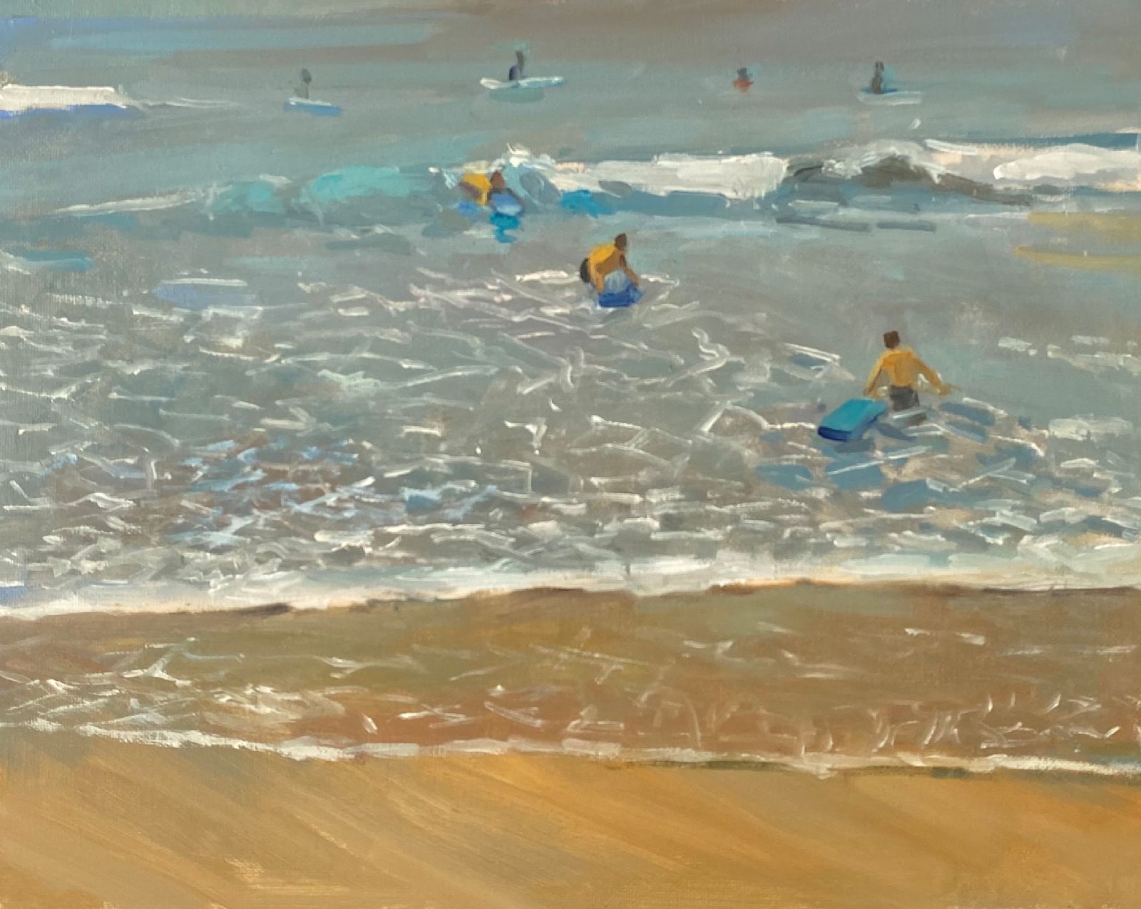 Atlantic Surfers by Anne Mc Nulty