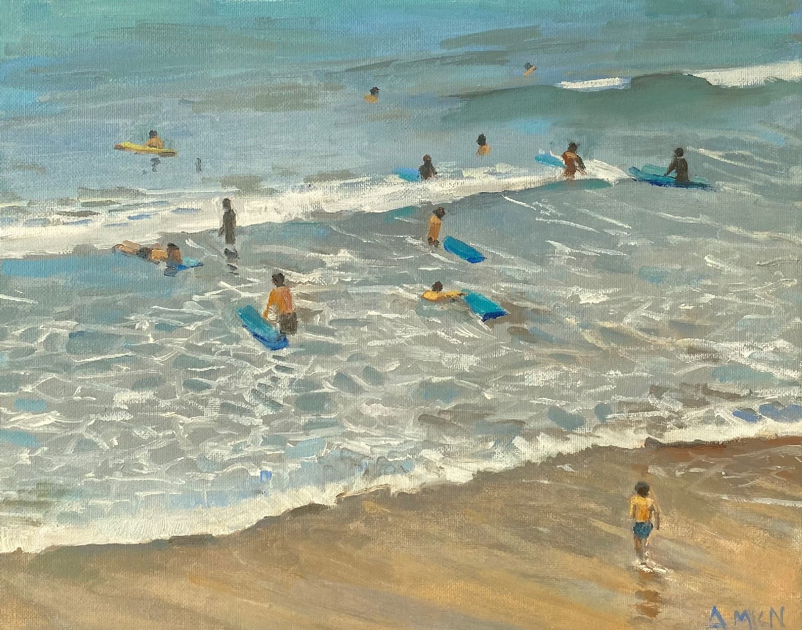 Atlantic Surfers II by Anne Mc Nulty