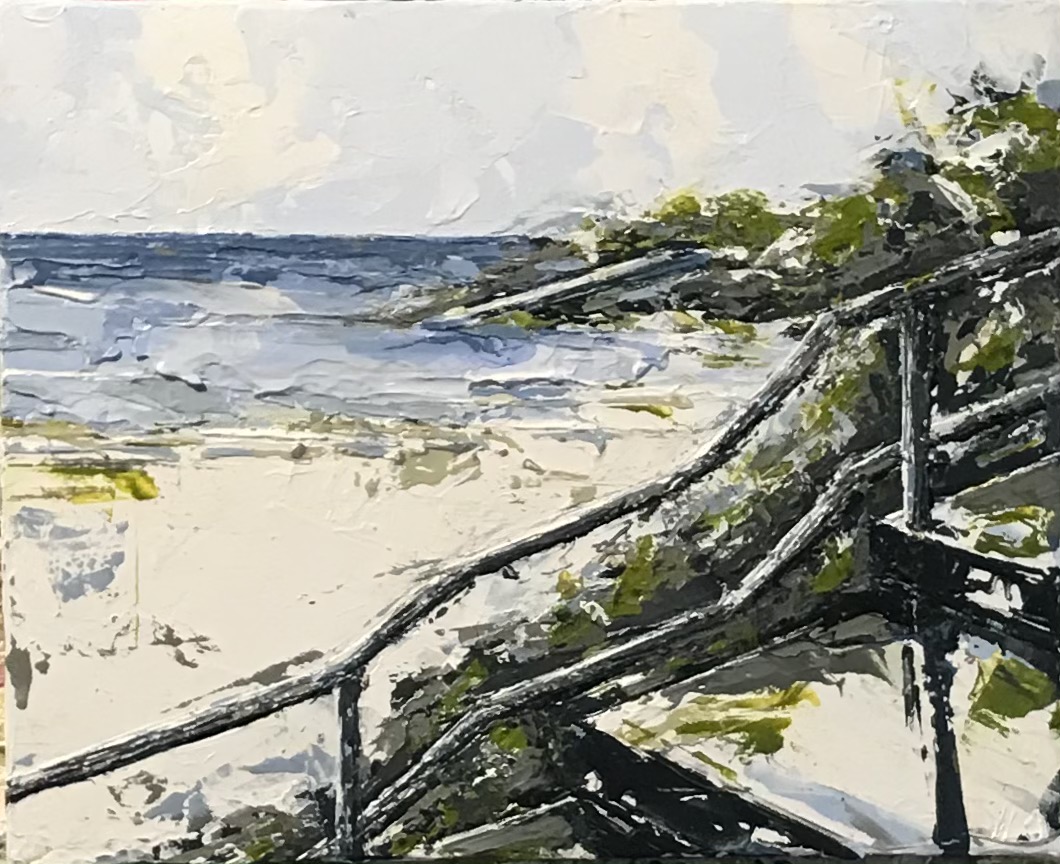 The Slip, Ladys Beach, Inchydoney Island by Yvonne  Moore