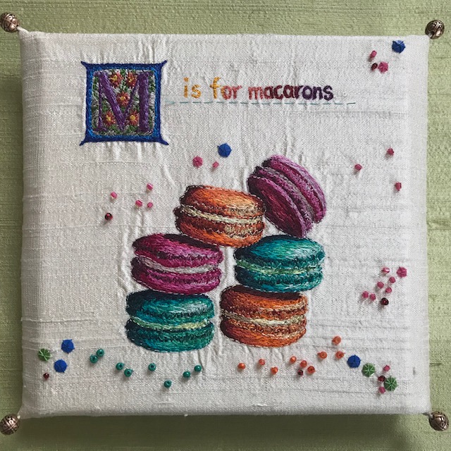 M is for Macarons by Aileen  Johnston