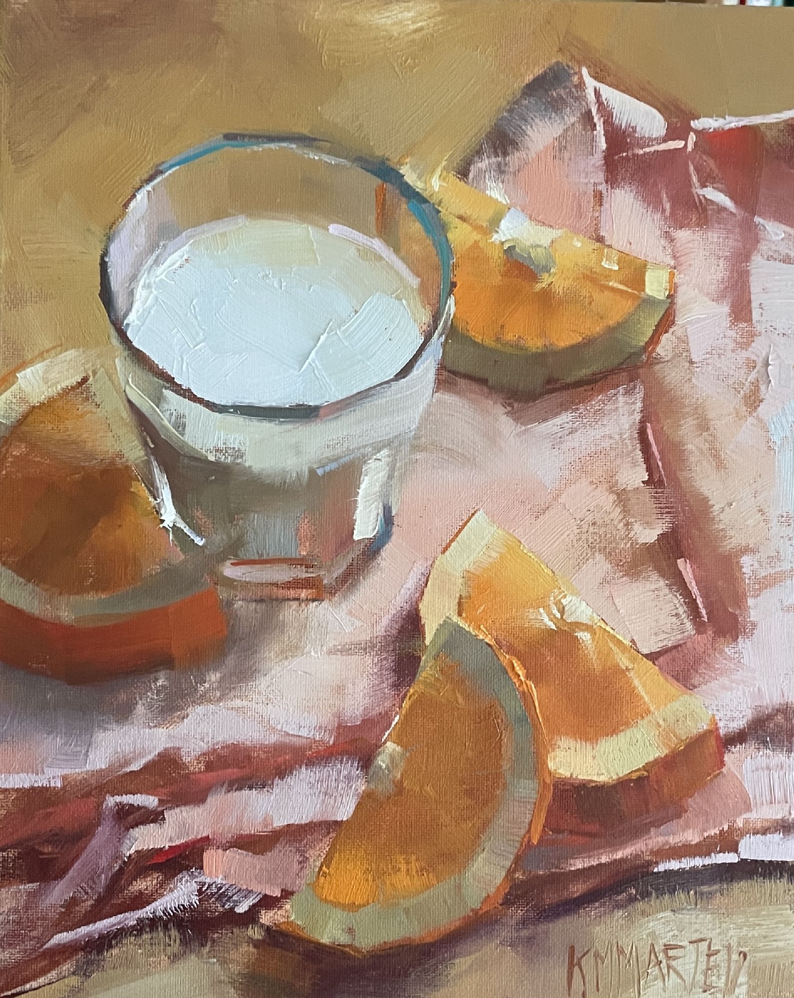 Kayla Martell - Oranges by the milk