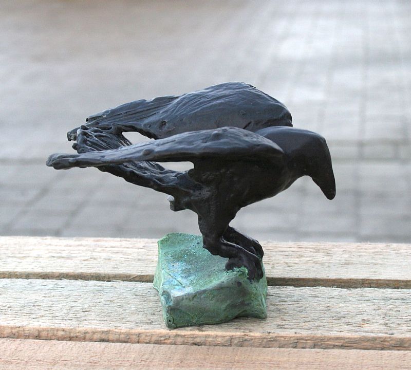 Adam Pomeroy - Perched Raven