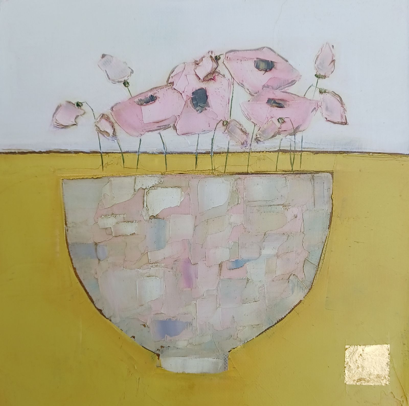 Eithne  Roberts - Pink and mustard