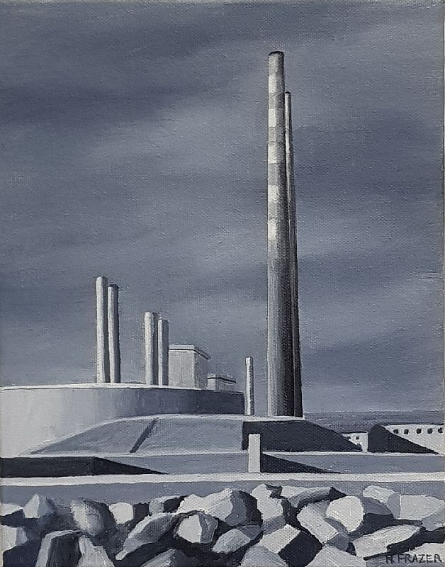 Hugh Frazer - Poolbeg chimneys 8