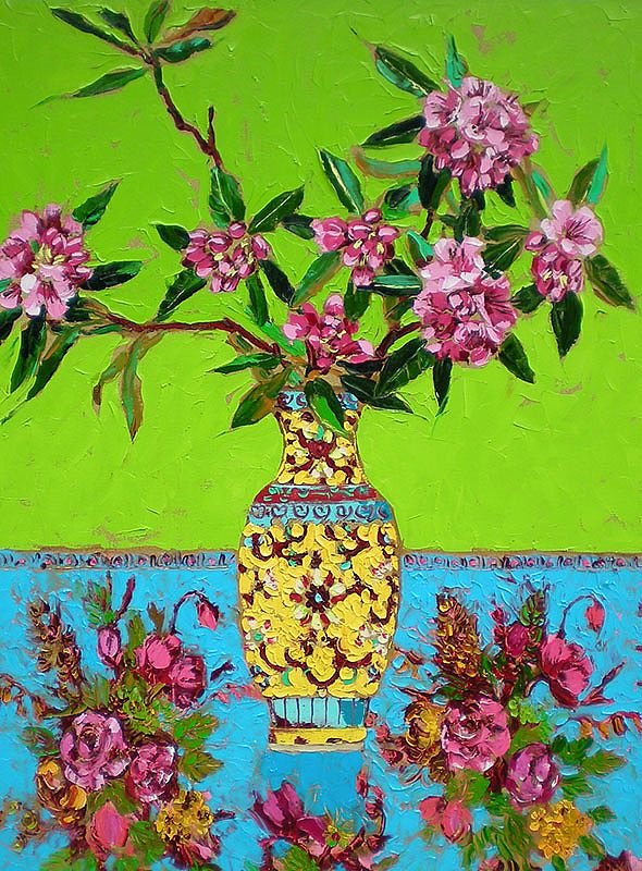 Rococo Rhododendrums by Lucy Doyle