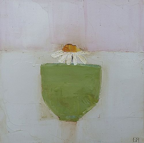 Eithne  Roberts - Daisy in green