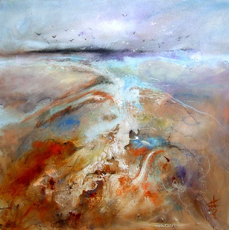 Anne  Doyle - Swirling Beach