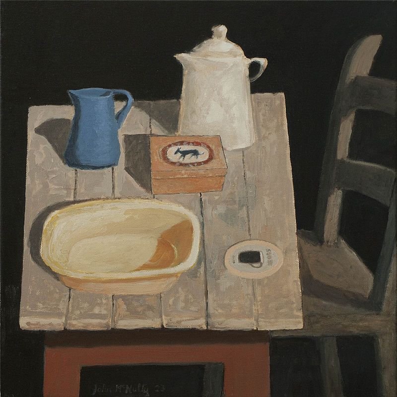John  McNulty - Table and chair