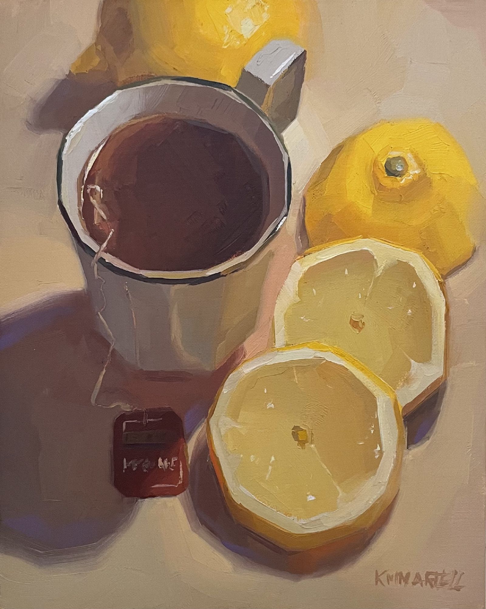 Lemons with my Tea by Kayla Martell