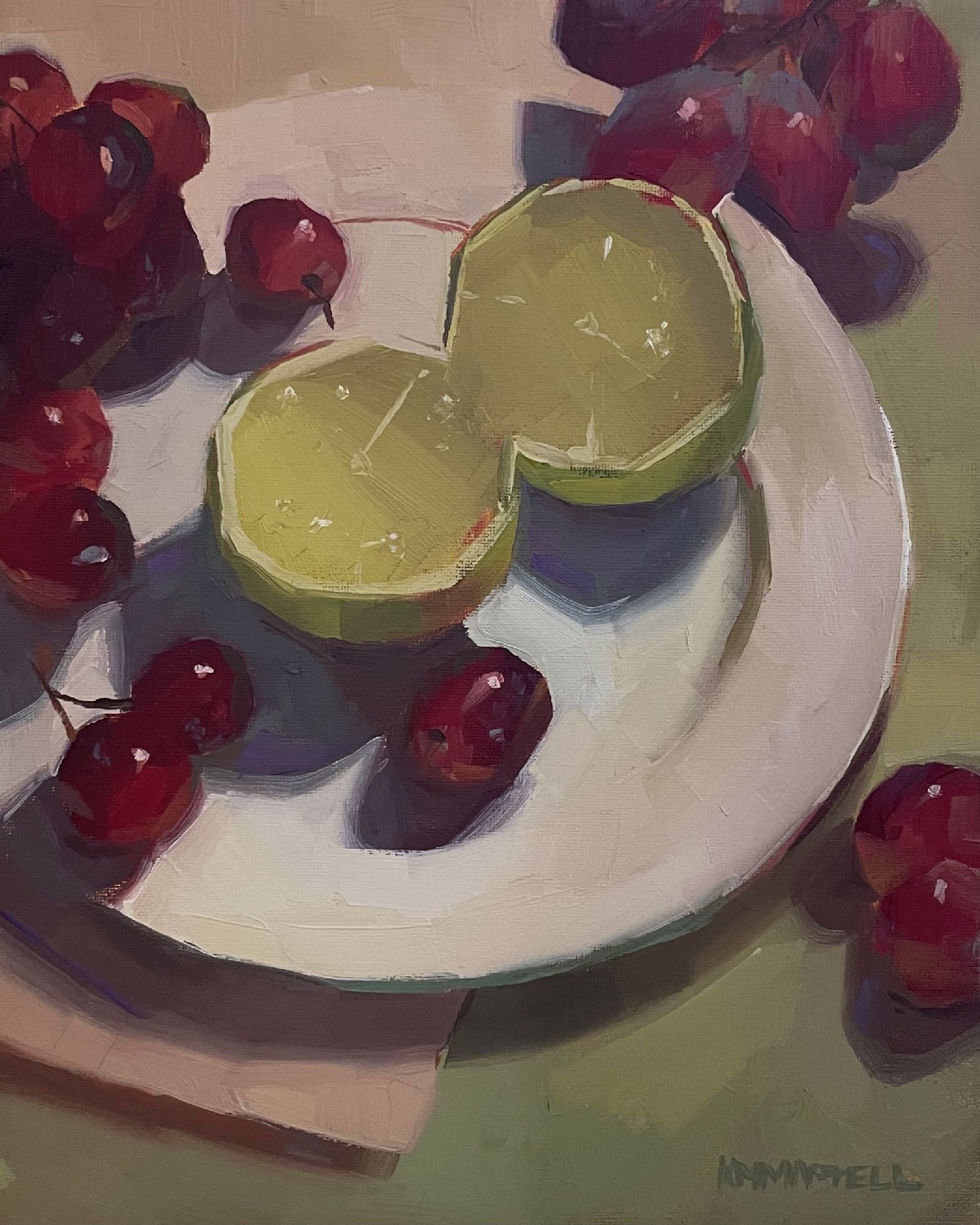 Limes for my Grapes by Kayla Martell