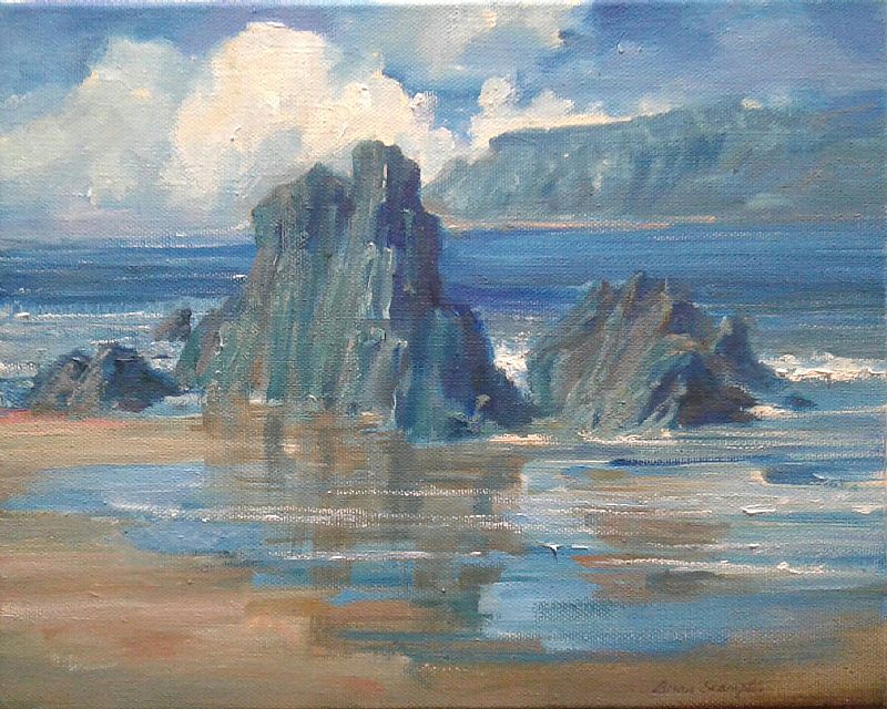 Brian Scampton - The Beach, Isle of Doagh, Donegal