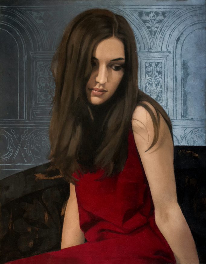 The Red Dress  by Joseph  Dawson
