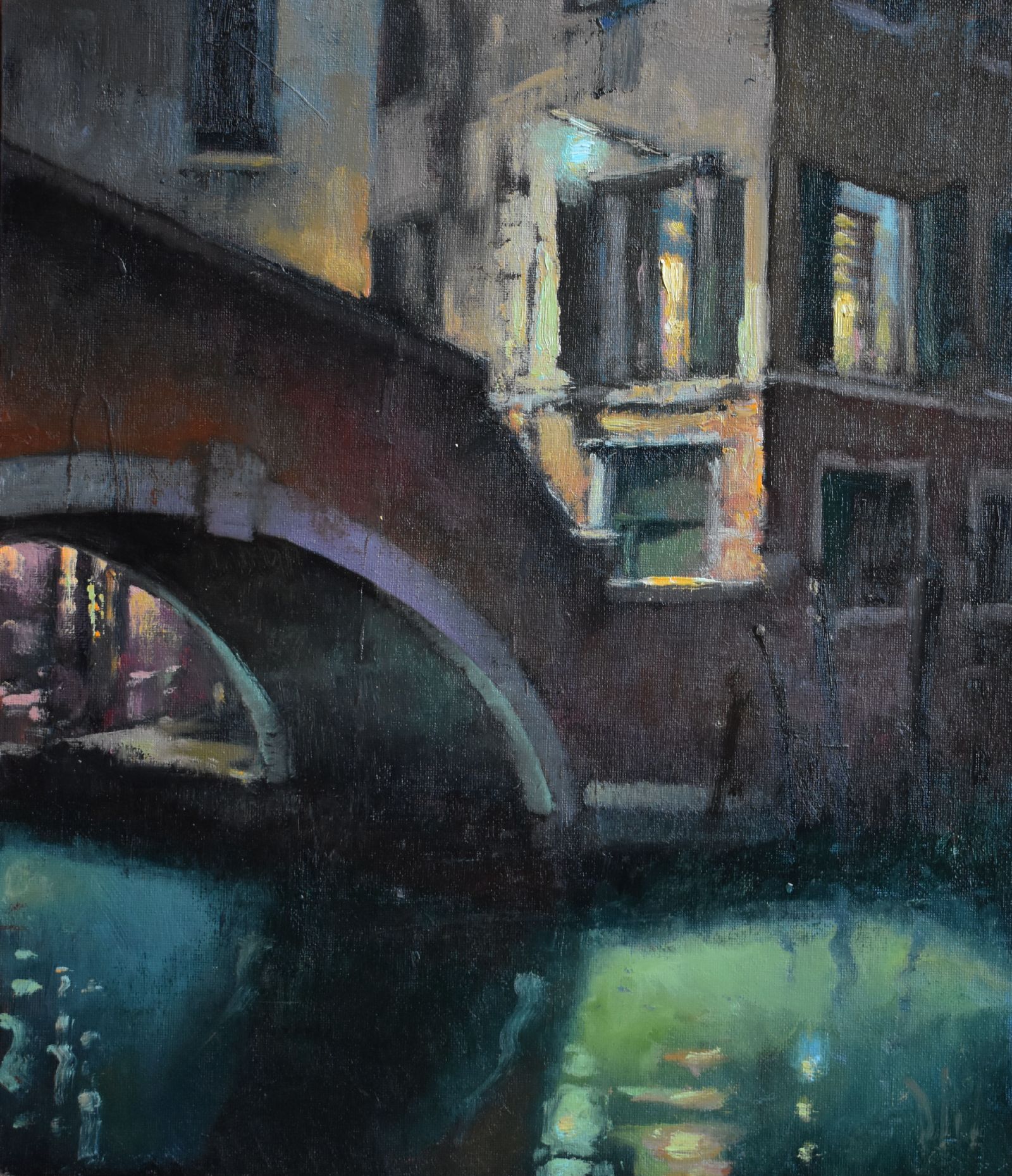 Dave West - Venetian Bridge (Nocturne)