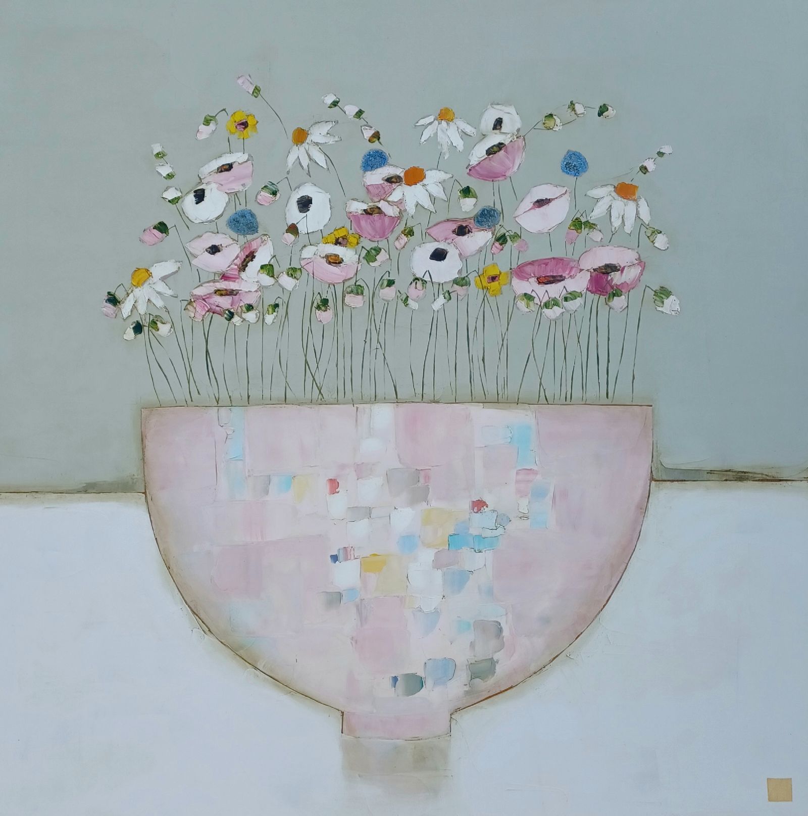 Eithne  Roberts - Wildflowers in springtime