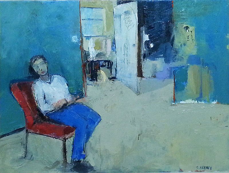 Red Chair by Christy Keeney