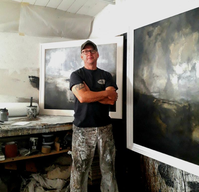 Ken Browne solo Exhibition is now on show - Shadows Falling